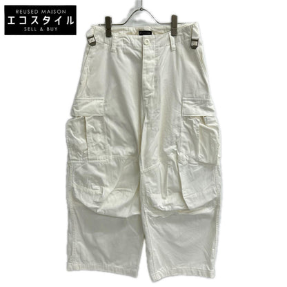 BALENCIAGA バレンシアガ 720229 22年 ホワイト カーゴパンツ ボトムス