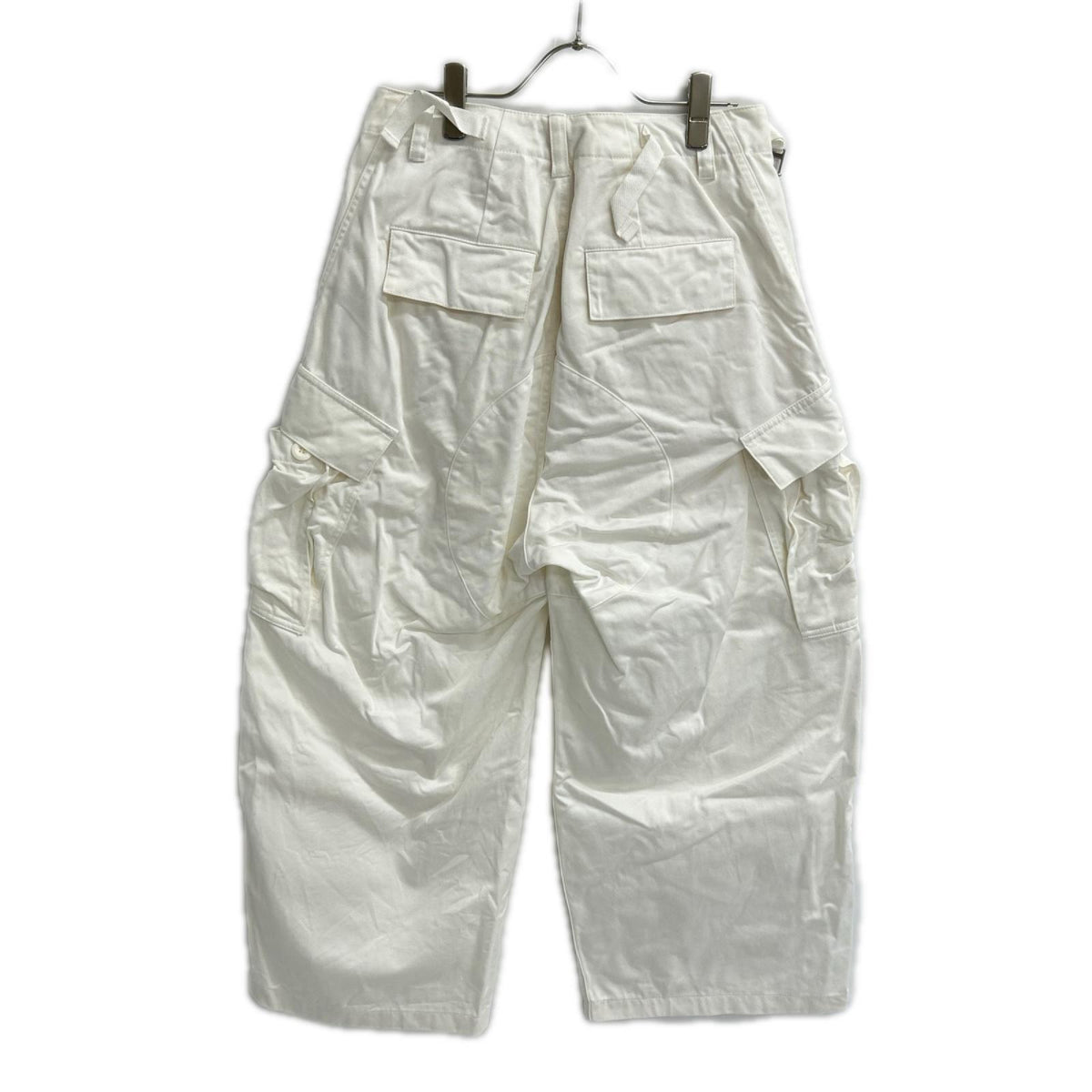 BALENCIAGA バレンシアガ 720229 22年 ホワイト カーゴパンツ ボトムス