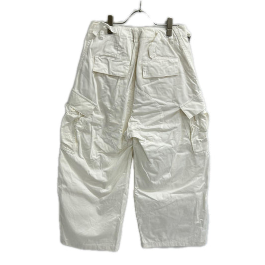 BALENCIAGA バレンシアガ 720229 22年 ホワイト カーゴパンツ ボトムス