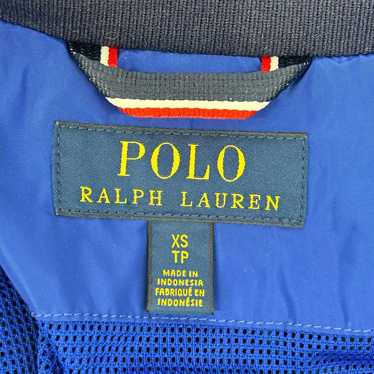 POLObyRalphLauren ポロラルフローレン ブルー×ネイビー　USA　アノラックパーカー トップス