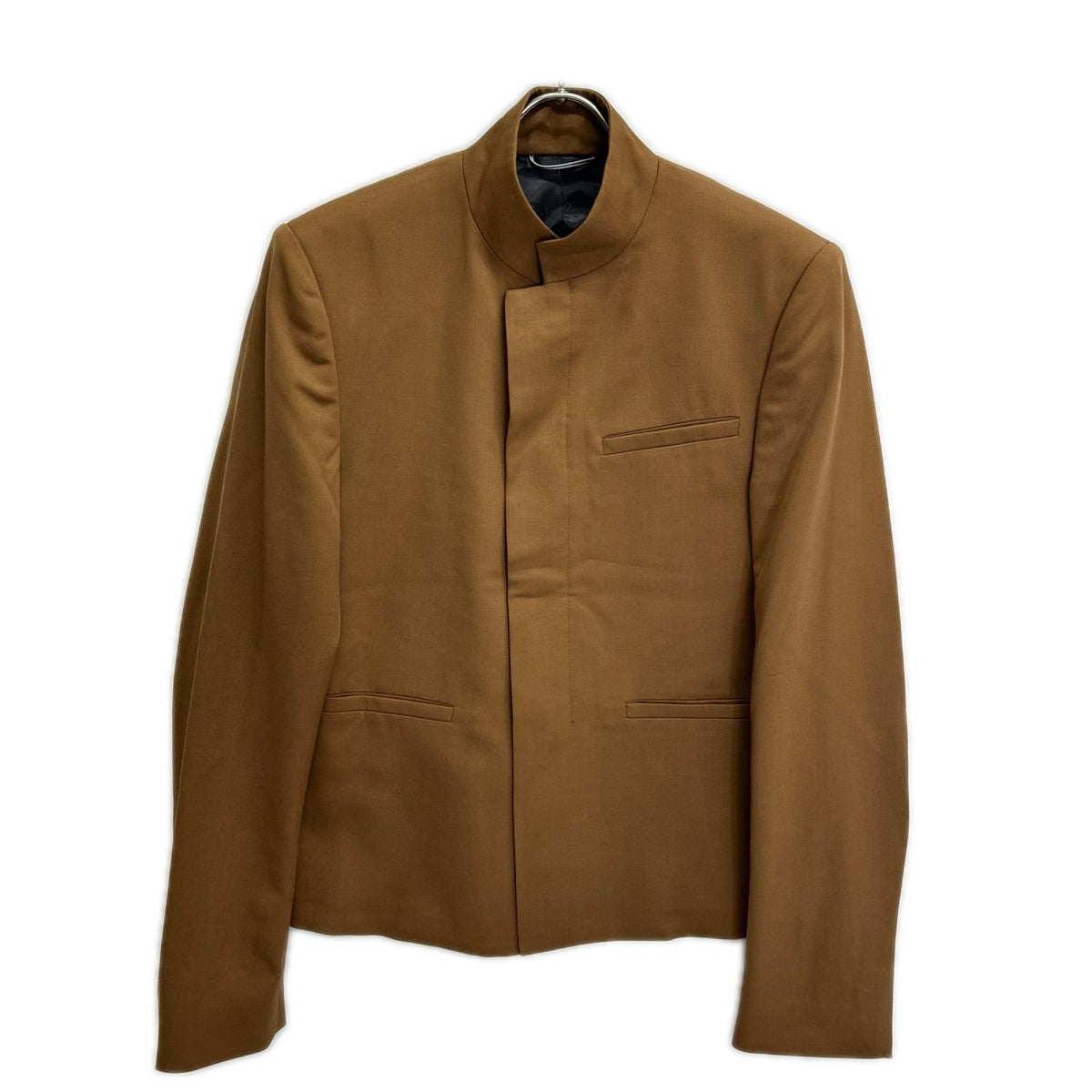 Dior HOMME ディオールオム 22ss　283C251A4739 ブラウン オフィサーカラージャケット ジャケット