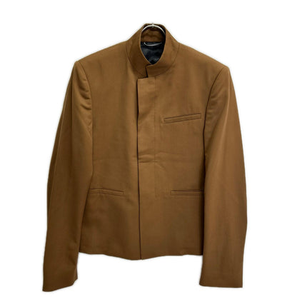 Dior HOMME ディオールオム 22ss　283C251A4739 ブラウン オフィサーカラージャケット ジャケット