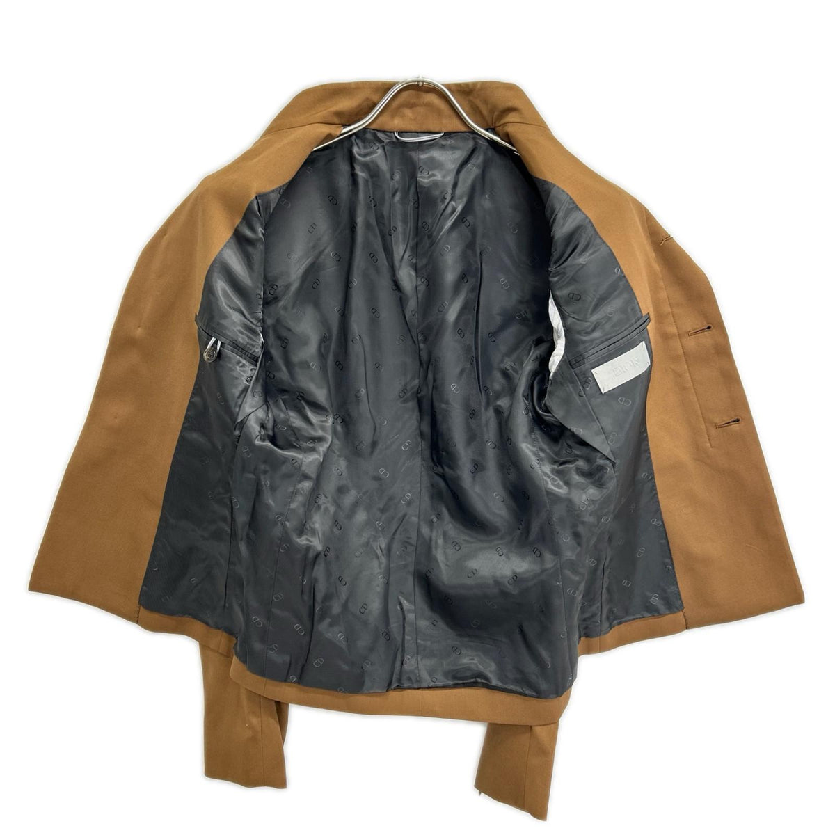 Dior HOMME ディオールオム 22ss　283C251A4739 ブラウン オフィサーカラージャケット ジャケット