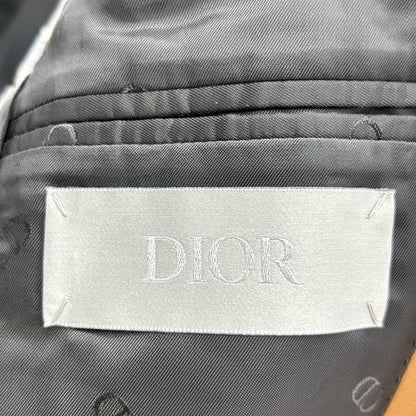Dior HOMME ディオールオム 22ss　283C251A4739 ブラウン オフィサーカラージャケット ジャケット