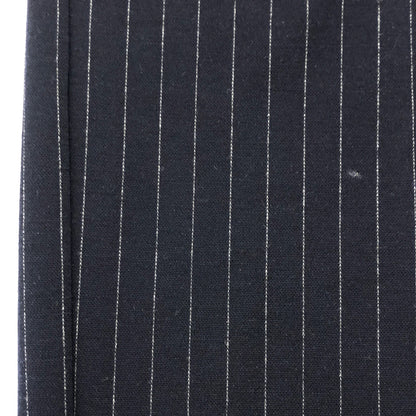 Max Mara マックスマーラ 17860629 ネイビー　MATILDE マチルダ　ストライプ スラックス　パンツ ボトムス