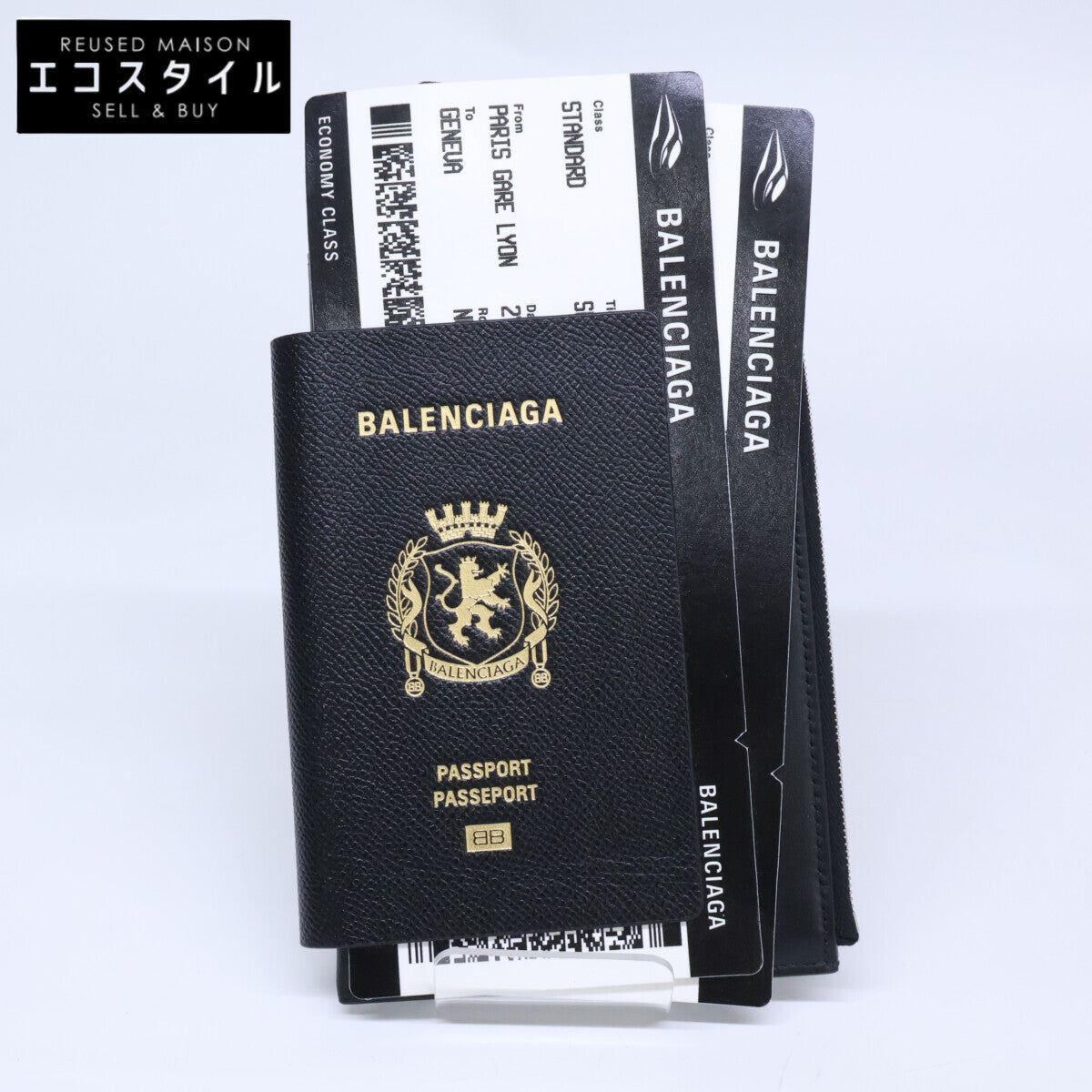 BALENCIAGA バレンシアガ 美品 787733 パスポート フォン ホルダー ショルダーポーチバッグ ショルダーバッグ