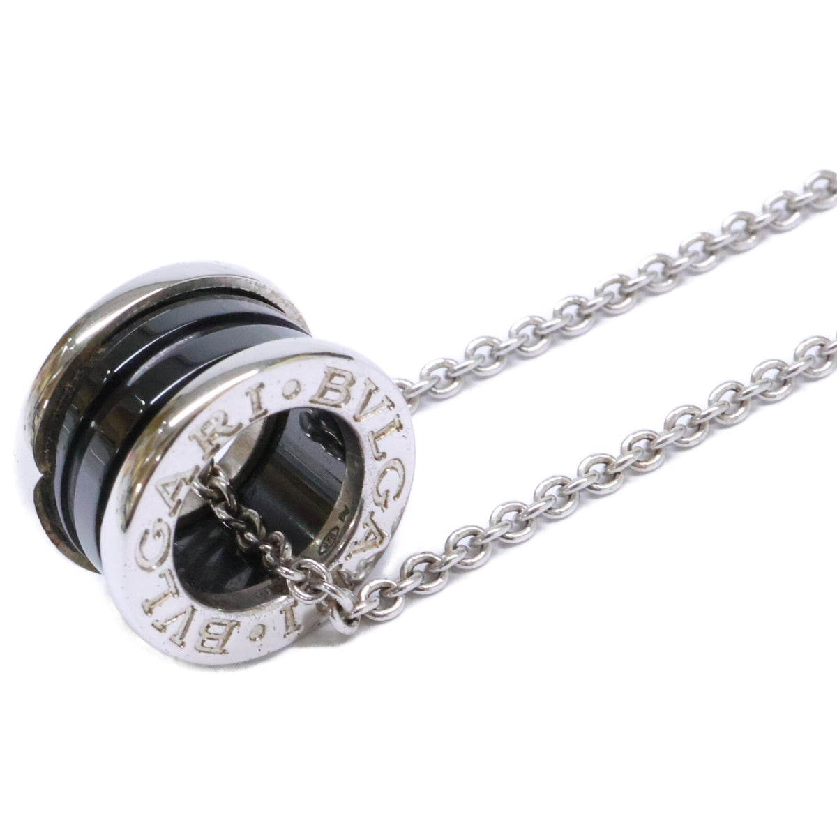 BVLGARI ブルガリ Ag925 セーブ・ザ・チルドレン セラミック ネックレス