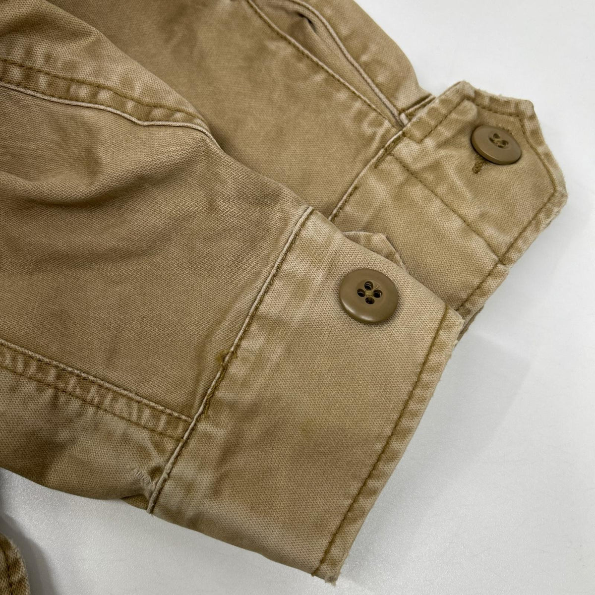 POLObyRalphLauren ポロラルフローレン ベージュ ワッペンデザイン ミリタリージャケット ジャケット