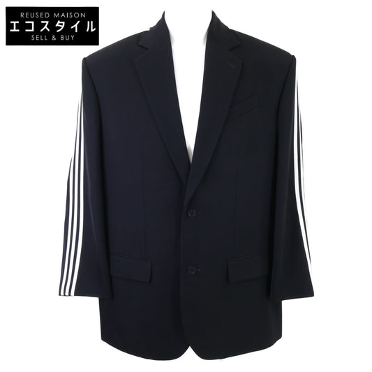 BALENCIAGA バレンシアガ ｘadidas アディダス【美品/国内正規】725143 オーバーサイズ テーラードジャケット ジャケット