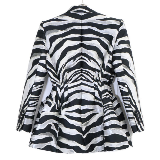 DOLCE&GABBANA F26H8T FJOC8 Zebra x leopard jacket Jacket