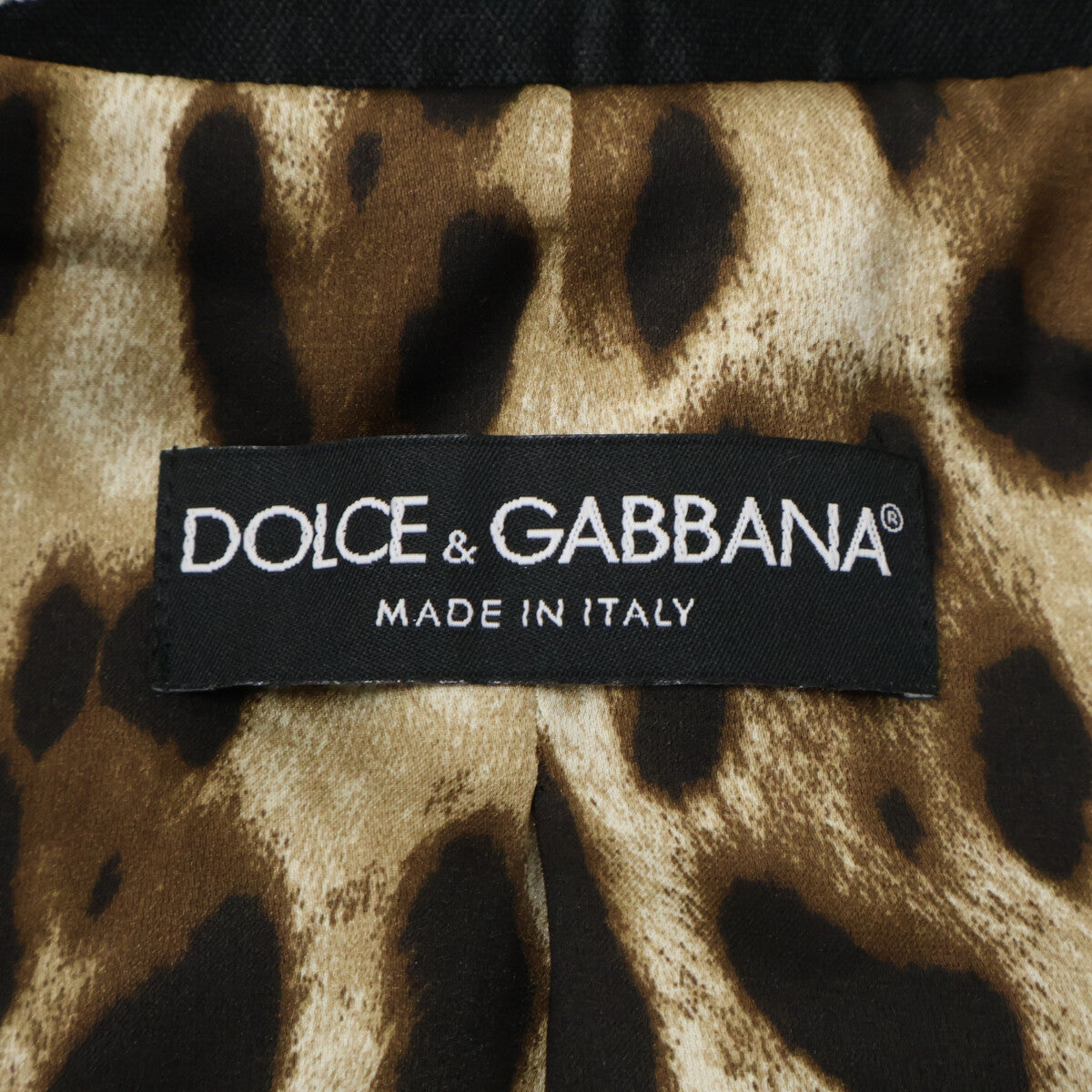 DOLCE&GABBANA ドルチェアンドガッバーナ F26H8T FJOC8 ゼブラ×レオパード ジャケット ジャケット
