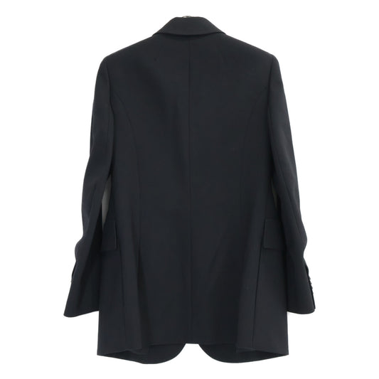 BALENCIAGA 2018 503722 Black wool tailored jacket Jacket