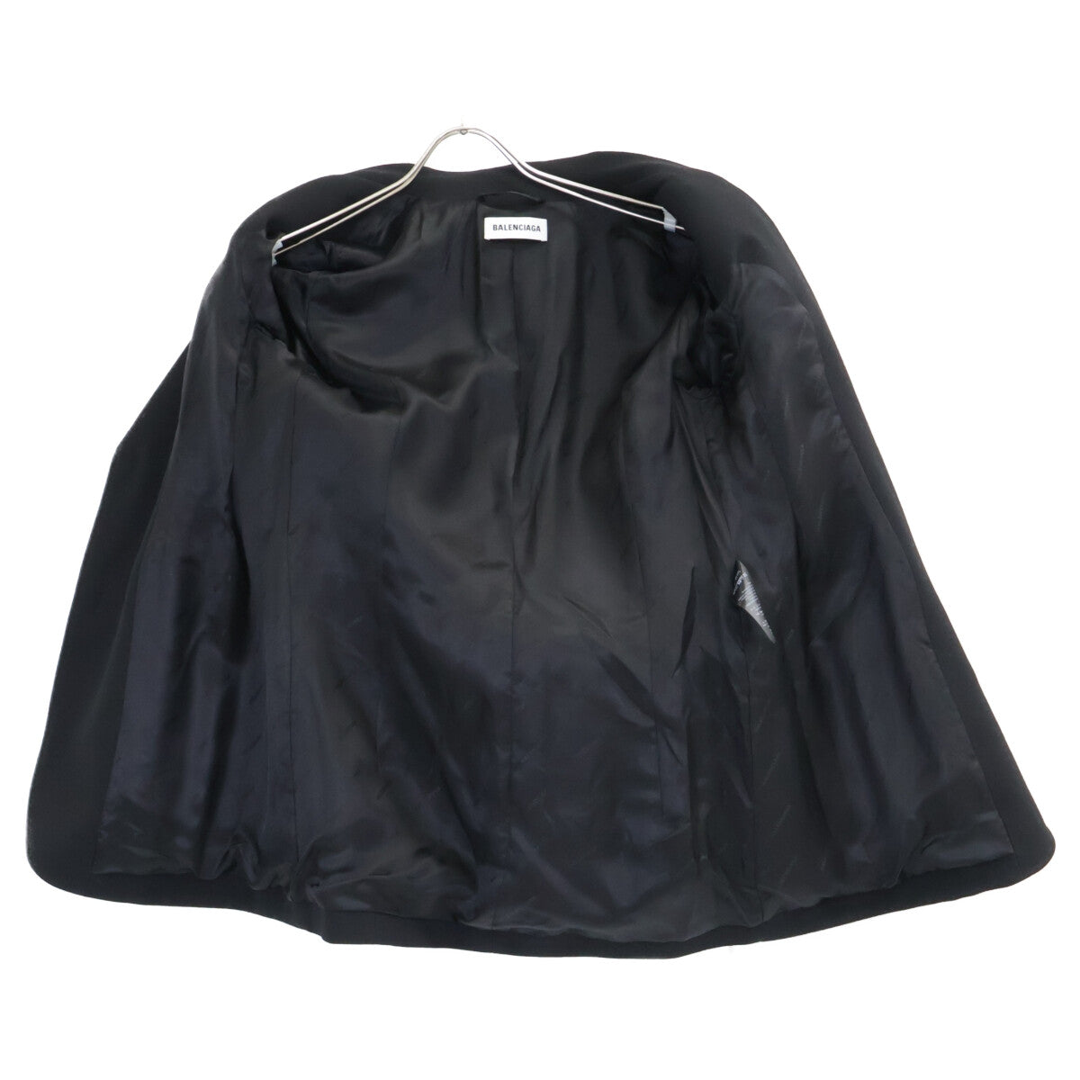 BALENCIAGA バレンシアガ 18年 503722 ブラック ウール テーラードジャケット ジャケット