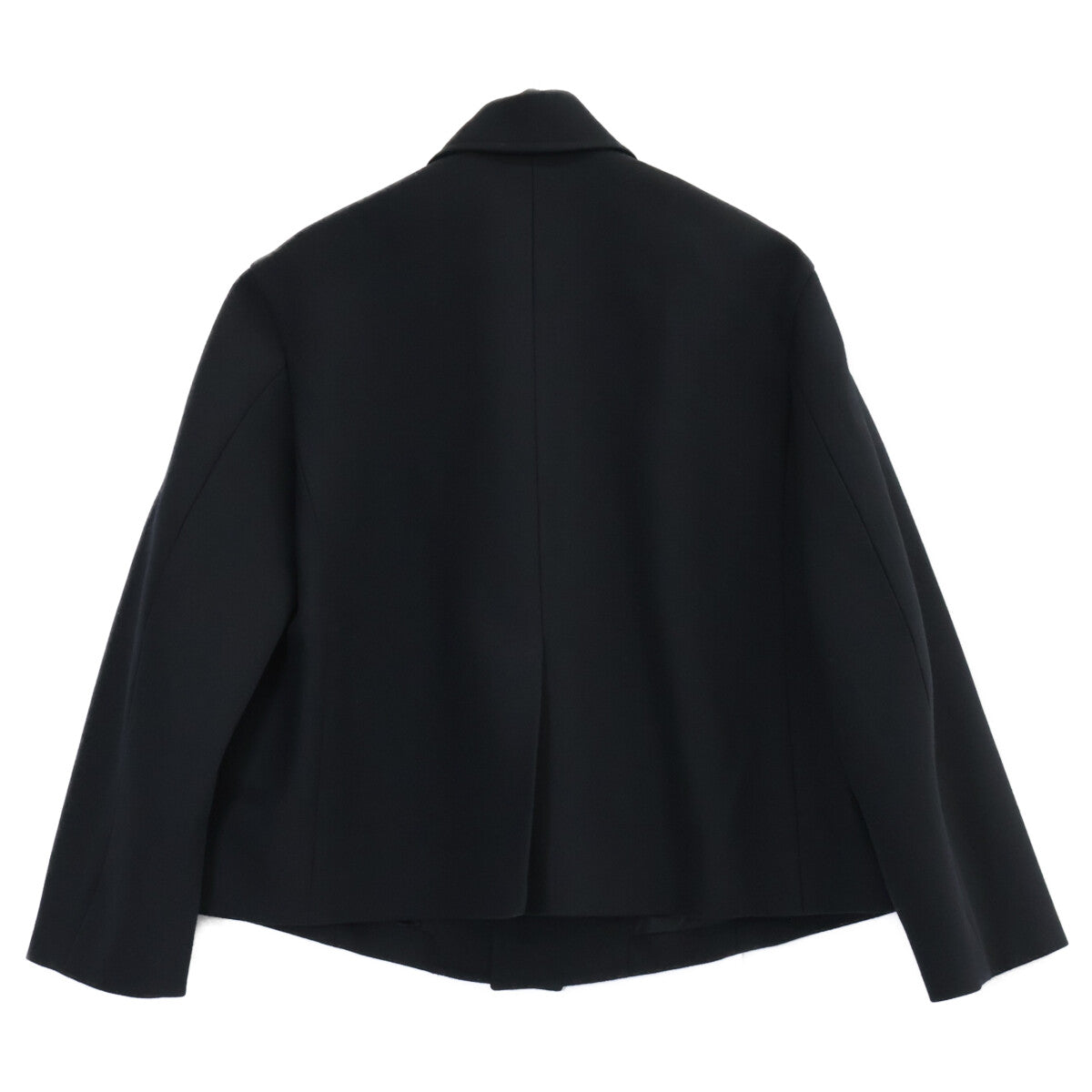 BALENCIAGA バレンシアガ 21年 680959 ブラック デコンストラクト ウール ジャケット ジャケット