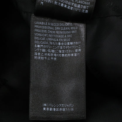 BALENCIAGA バレンシアガ 21年 680959 ブラック デコンストラクト ウール ジャケット ジャケット