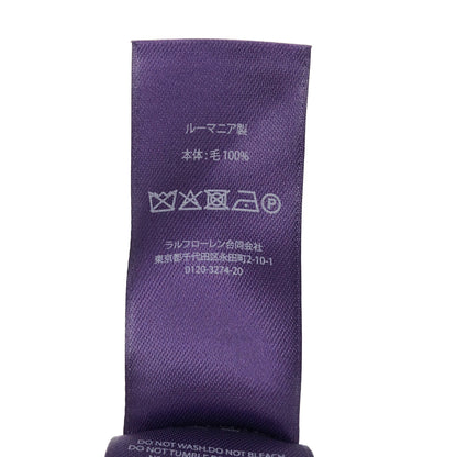 RalphLauren PURPLE LABEL ラルフローレン パープルレーベル グレー ハイネックニットソー トップス