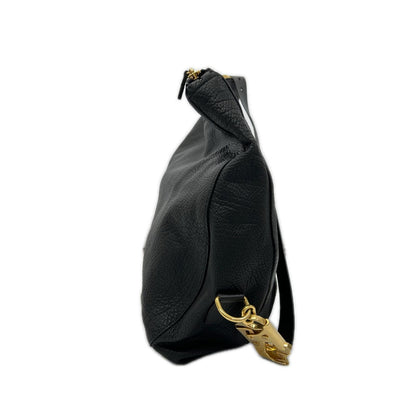 BURBERRY バーバリー 美品 Knight Bag Large グレイニーカーフレザー ナイトバッグ ラージ ショルダーバッグ