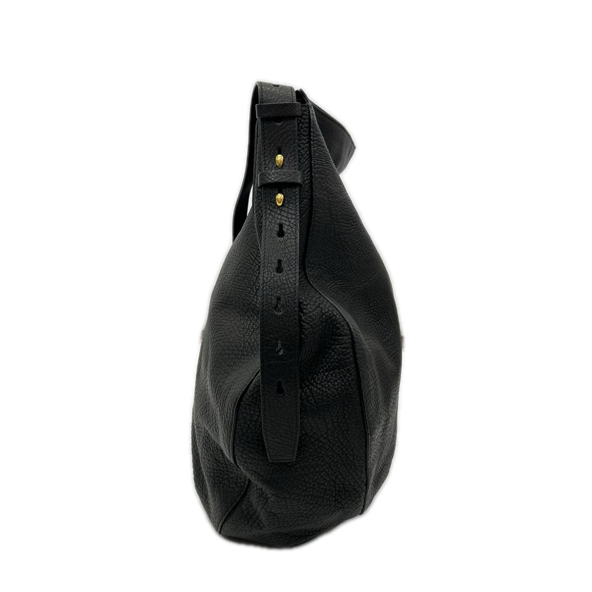 BURBERRY バーバリー 美品 Knight Bag Large グレイニーカーフレザー ナイトバッグ ラージ ショルダーバッグ