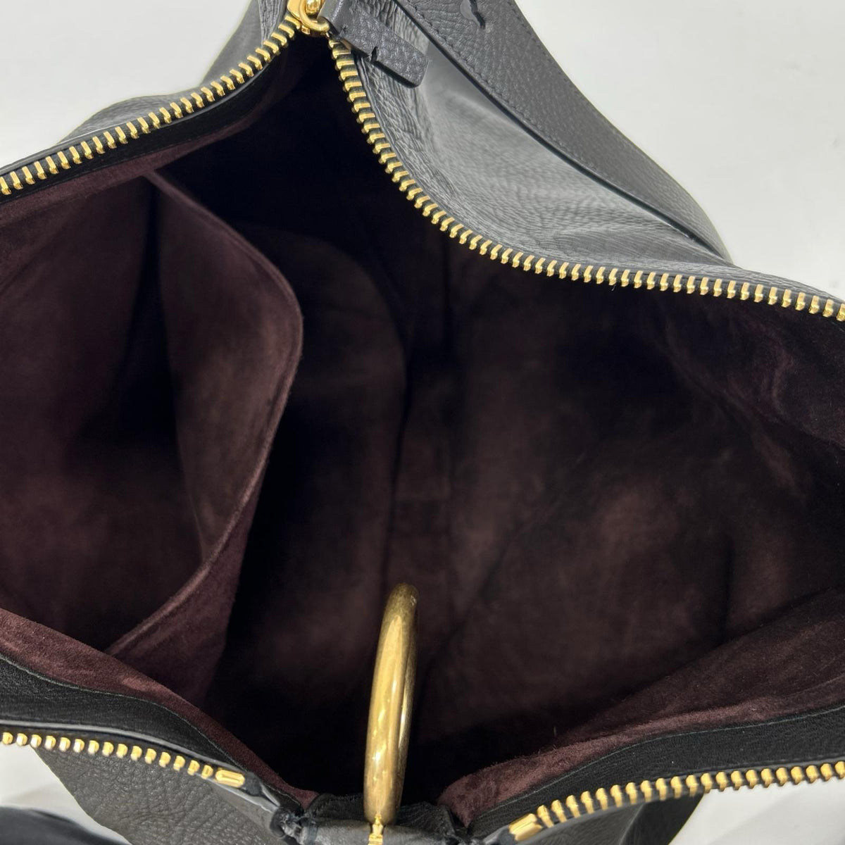 BURBERRY バーバリー 美品 Knight Bag Large グレイニーカーフレザー ナイトバッグ ラージ ショルダーバッグ