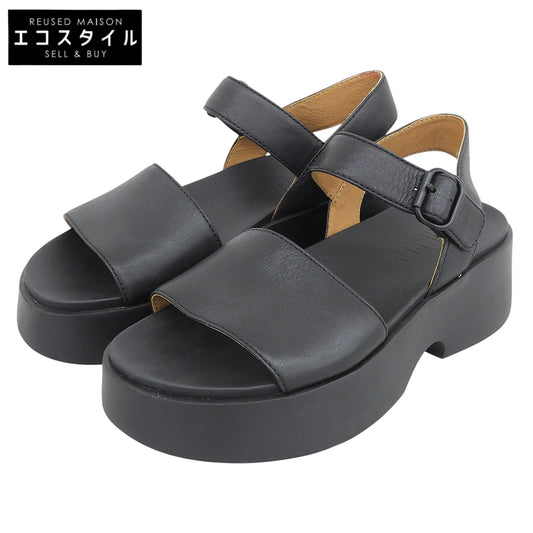 CAMPER カンペール 厚底サンダル シューズ レディース ブラック 37 シューズ