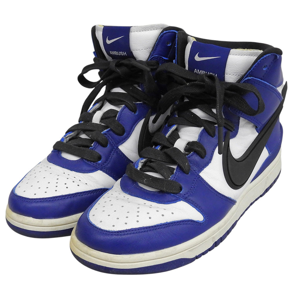 NIKE ナイキ AMBUSH ダンク ハイ アンブッシュ スニーカー メンズ ブルー/ホワイト 24cm CU7544-400 シューズ