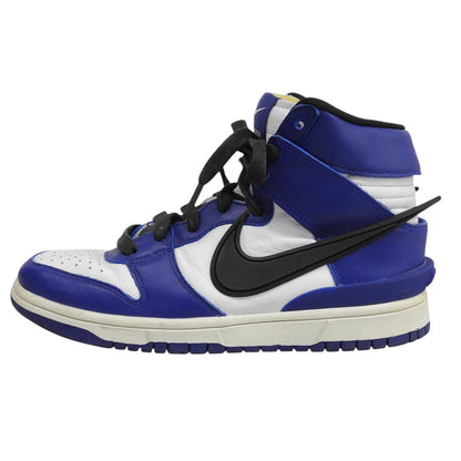 NIKE ナイキ AMBUSH ダンク ハイ アンブッシュ スニーカー メンズ ブルー/ホワイト 24cm CU7544-400 シューズ