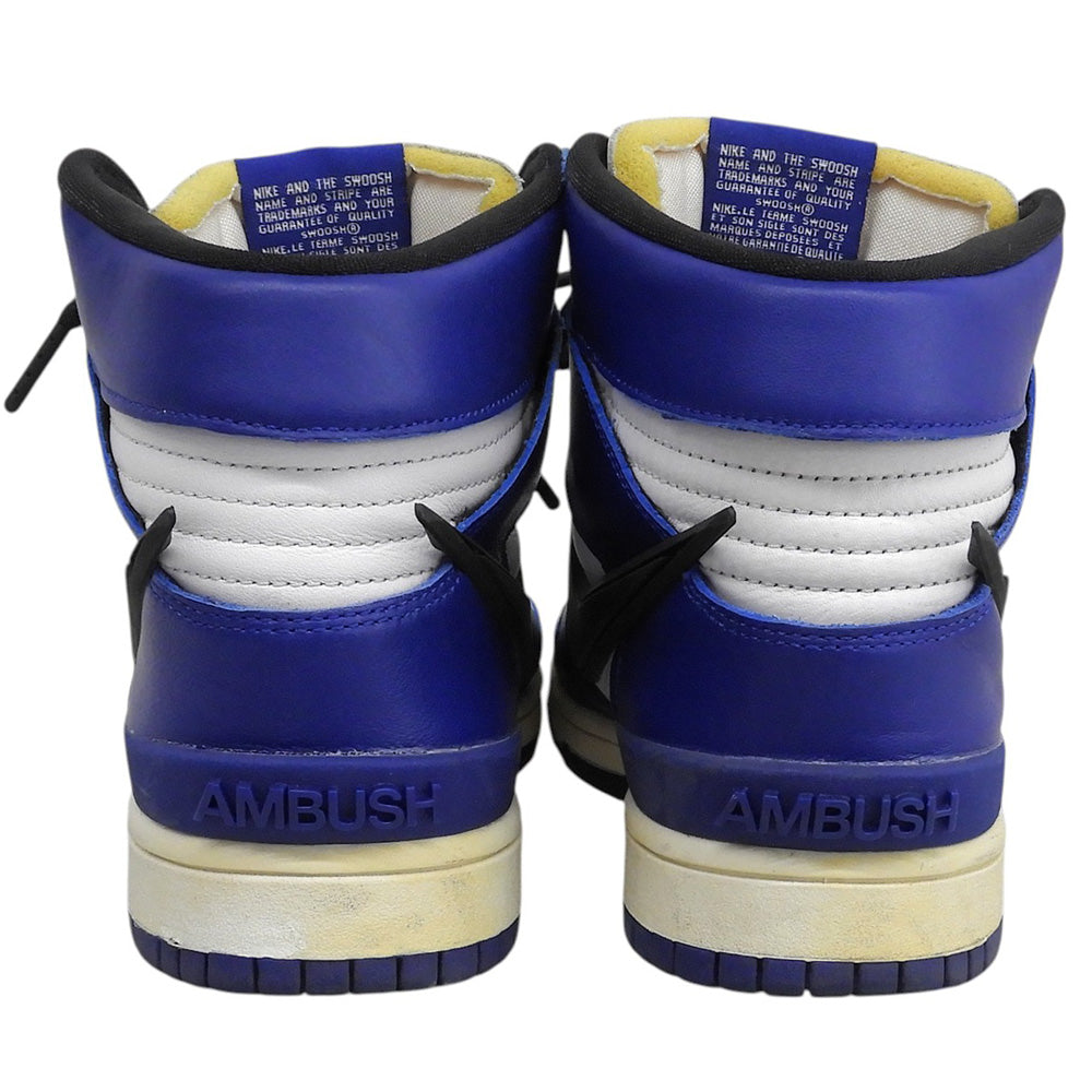 NIKE ナイキ AMBUSH ダンク ハイ アンブッシュ スニーカー メンズ ブルー/ホワイト 24cm CU7544-400 シューズ
