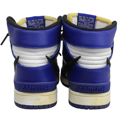 NIKE ナイキ AMBUSH ダンク ハイ アンブッシュ スニーカー メンズ ブルー/ホワイト 24cm CU7544-400 シューズ