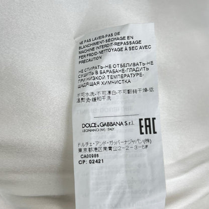 DOLCE&GABBANA ドルチェアンドガッバーナ F29XKT FURF3 NWD コントラストサテンラペル ブレザー ジャケット