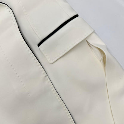 DOLCE&GABBANA ドルチェアンドガッバーナ F29XKT FURF3 NWD コントラストサテンラペル ブレザー ジャケット