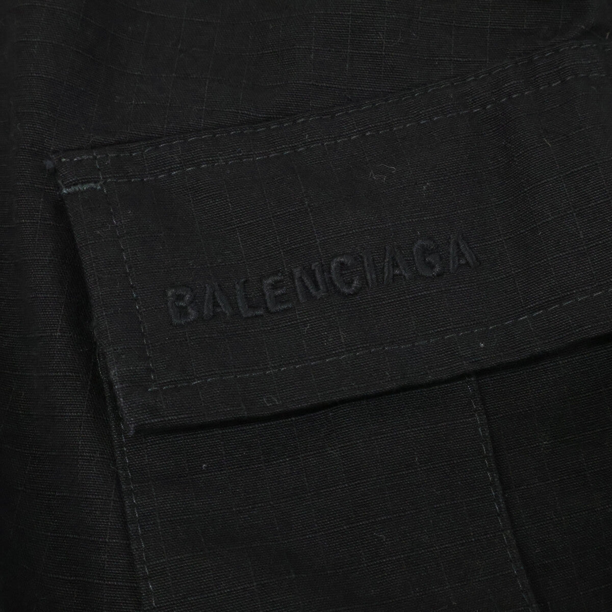 BALENCIAGA バレンシアガ 21年 680307 リップストップ カーゴスカート スカート