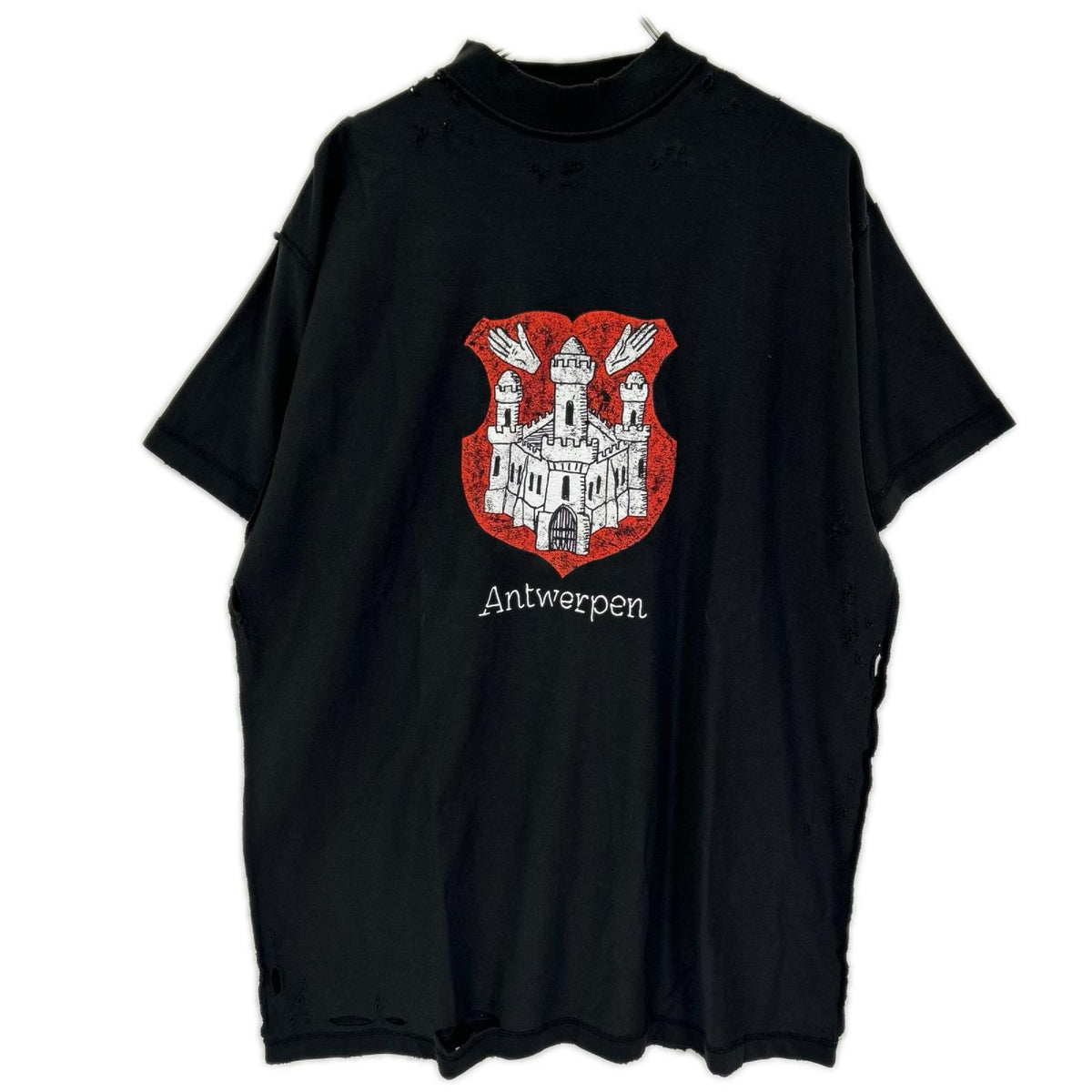 BALENCIAGA バレンシアガ 23年 787358 ユニセックス アントウェルペン インサイドアウト オーバーサイズ Tシャツ トップス