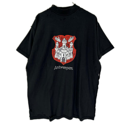 BALENCIAGA バレンシアガ 23年 787358 ユニセックス アントウェルペン インサイドアウト オーバーサイズ Tシャツ トップス