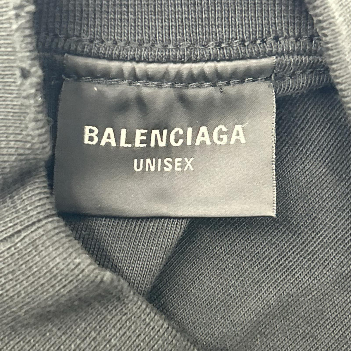 BALENCIAGA バレンシアガ 23年 787358 ユニセックス アントウェルペン インサイドアウト オーバーサイズ Tシャツ トップス