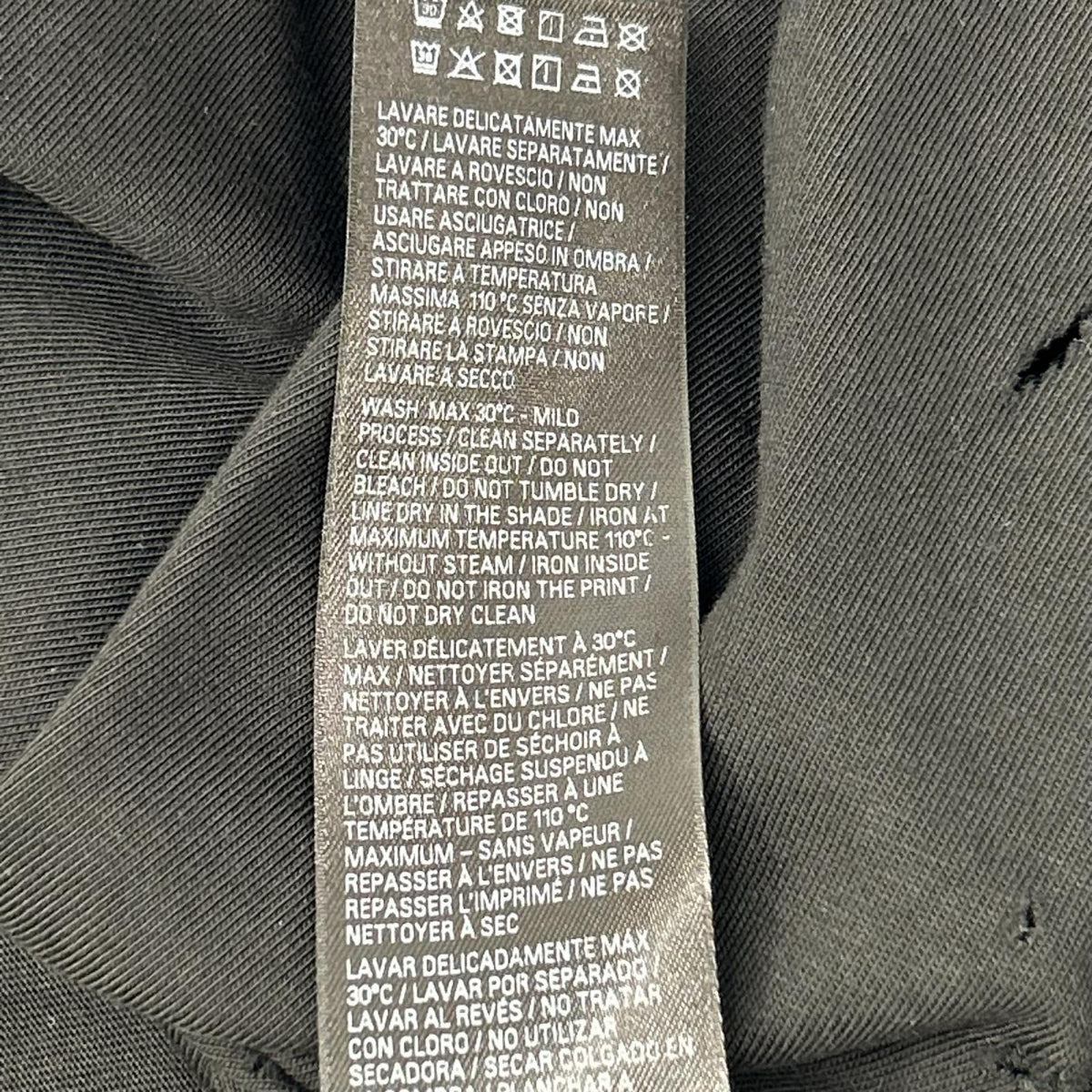BALENCIAGA バレンシアガ 23年 787358 ユニセックス アントウェルペン インサイドアウト オーバーサイズ Tシャツ トップス