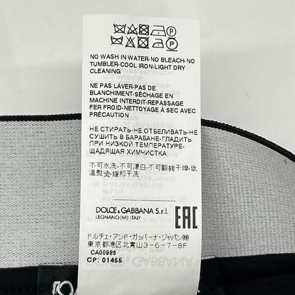 DOLCE&GABBANA ドルチェアンドガッバーナ F4CEOT FUUBD ロゴ ウエストバンド ミディ ペンシルスカート スカート
