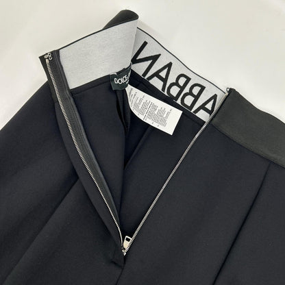 DOLCE&GABBANA ドルチェアンドガッバーナ F4CEOT FUUBD ロゴ ウエストバンド ミディ ペンシルスカート スカート