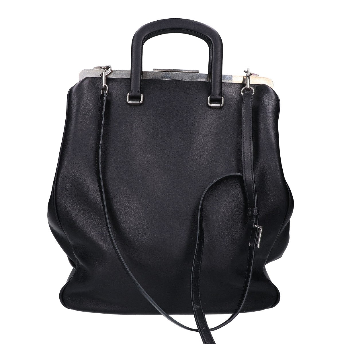 Max Mara マックスマーラ 美品 24245160336 カーフレザー 2WAY ショルダーバッグ ハンドバッグ