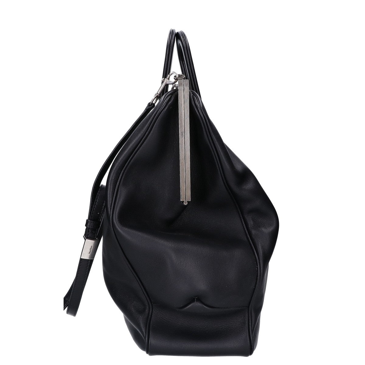 Max Mara マックスマーラ 美品 24245160336 カーフレザー 2WAY ショルダーバッグ ハンドバッグ