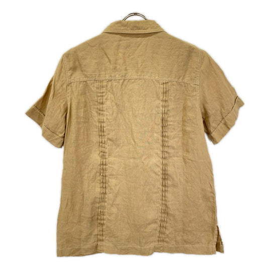 POLObyRalphLauren ポロラルフローレン ベージュ リネン サファリシャツ トップス