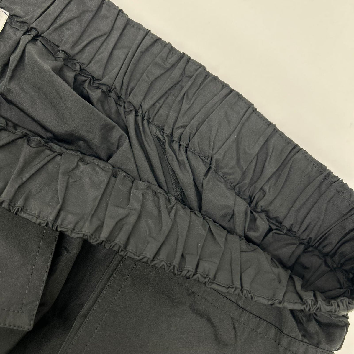 Max Mara マックスマーラ 111137186 ブラック ナイロンオフショルトップ　ブラウス トップス
