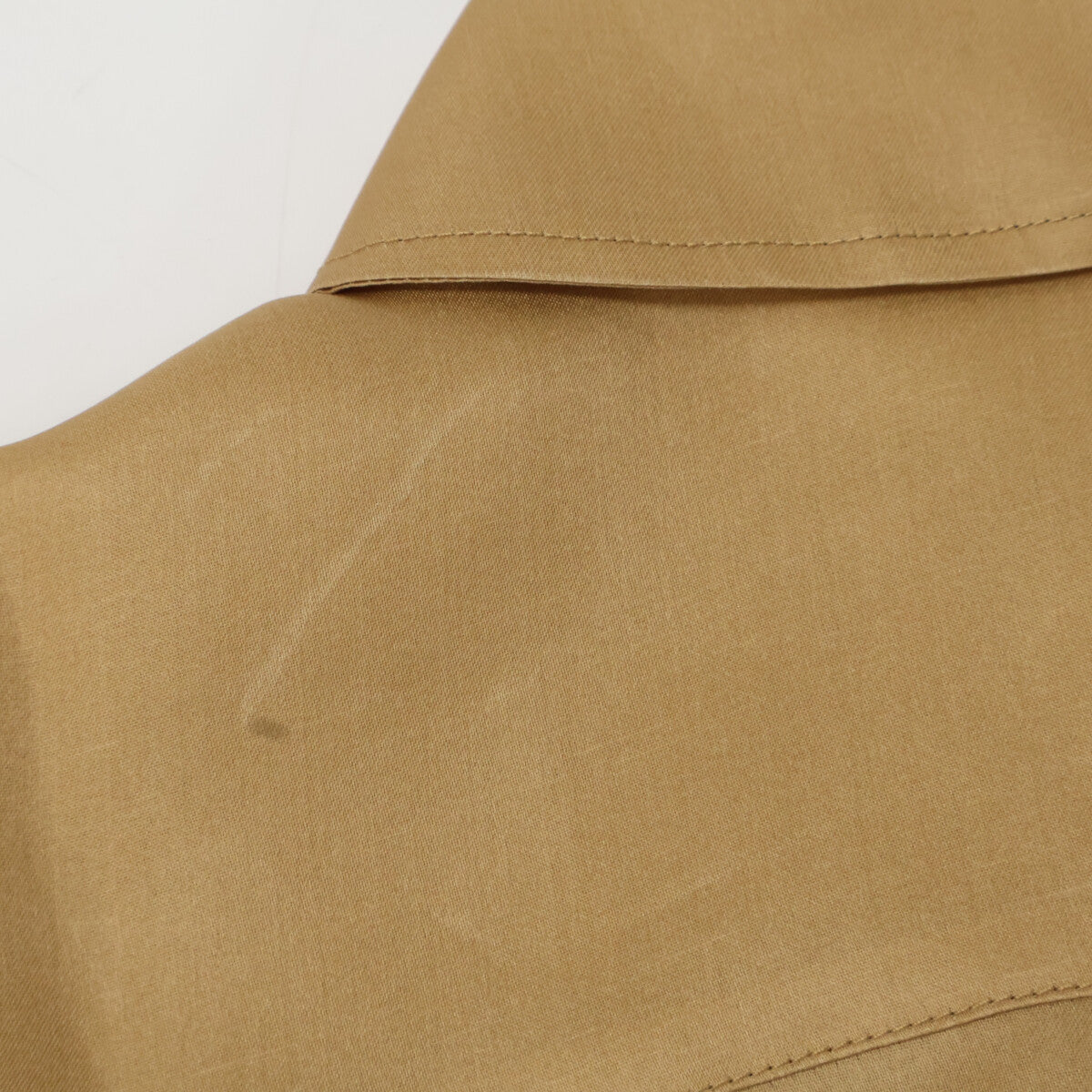 Max Mara マックスマーラ 2411111133 キャメル シルク ショートスリーブシャツ トップス