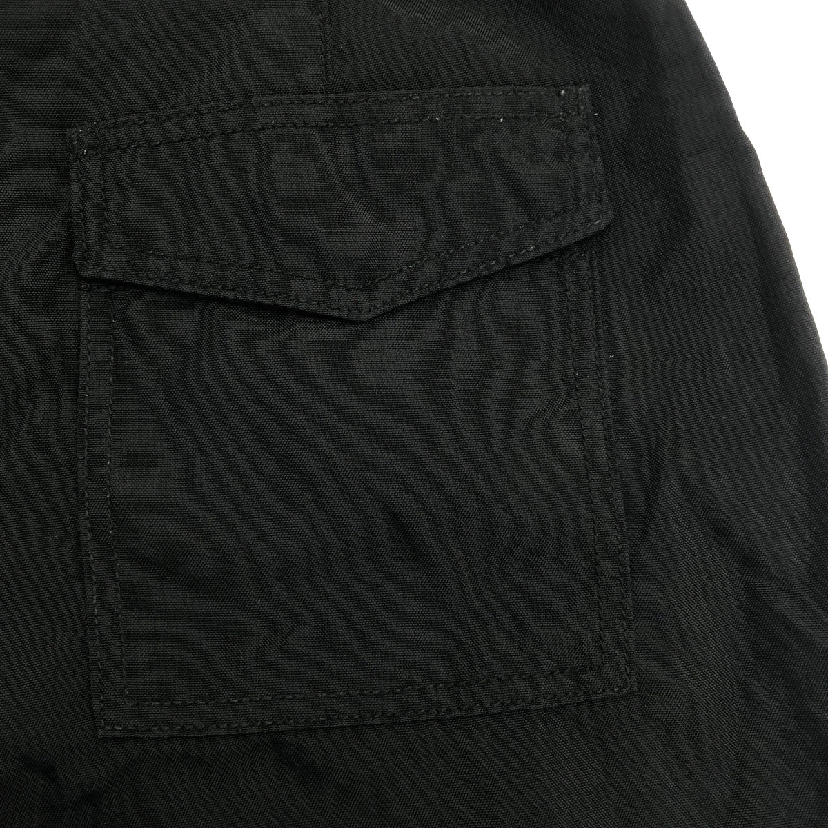 ALEXANDER WANG アレキサンダーワン ブラック デニム×ナイロン 切り替えパンツ ボトムス