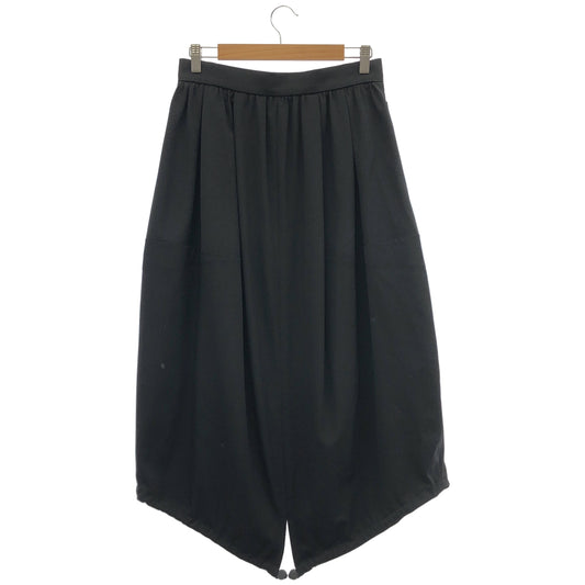Max Mara マックスマーラ 23110601336 ブラック カーゴスカート ウール ボトムス