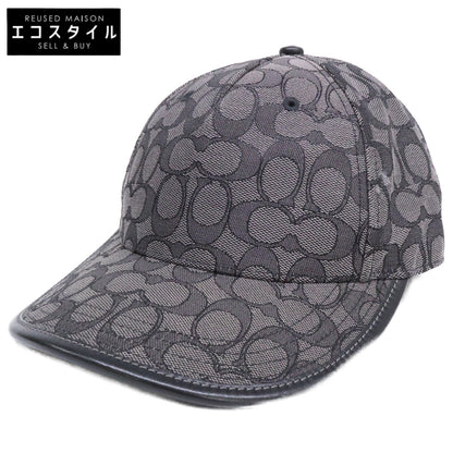 COACH コーチ 【美品】CH788 シグネチャー ジャカード ベースボール ハット 帽子