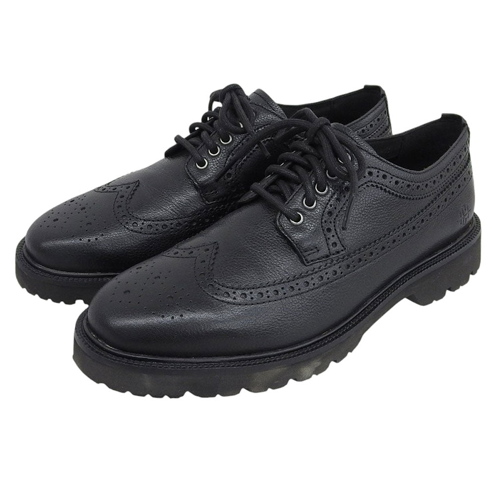 COLE HAAN コールハーン 美品 アメリカン クラシックス ロングウィング オックスフォード シューズ メンズ ブラック 8M C36271 シューズ