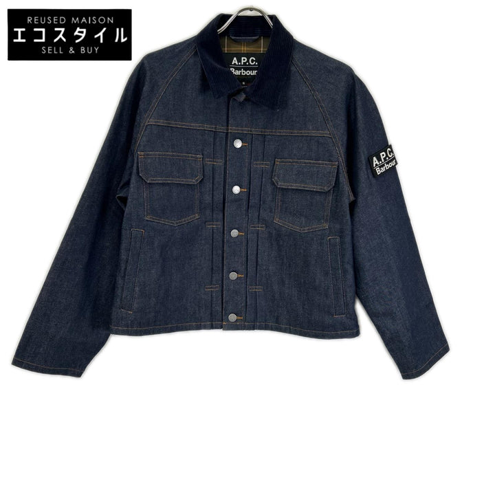 Barbour バブアー ×A.P.C. 251MCAS173 インディゴ SPEY スペイ デニムジャケット ジャケット