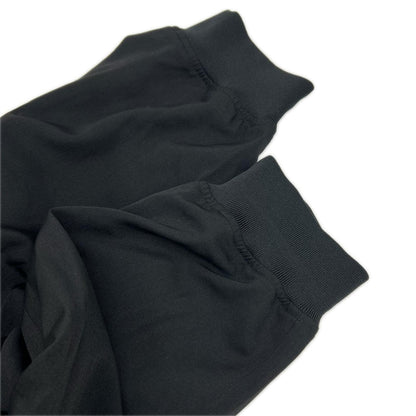 Ground Y グラウンドワイ GA-P07-101 ブラック WOOL GABARDINE STANDARD RIBBED HEM CARGO カーゴパンツ ボトムス