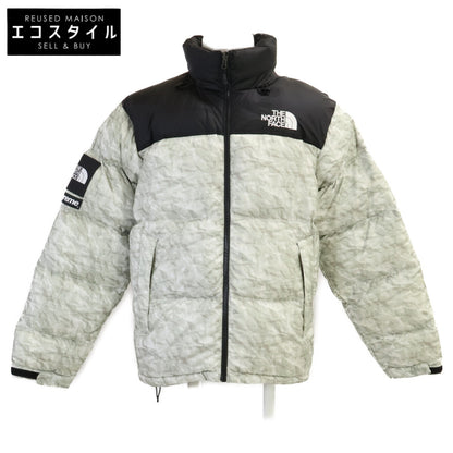THE NORTH FACE ノースフェイス ｘSUPREME シュプリーム【国内正規】19AW ND91806I Paper Print Nuptse Jacket ペーパープリント ヌプシジャケット ジャケット