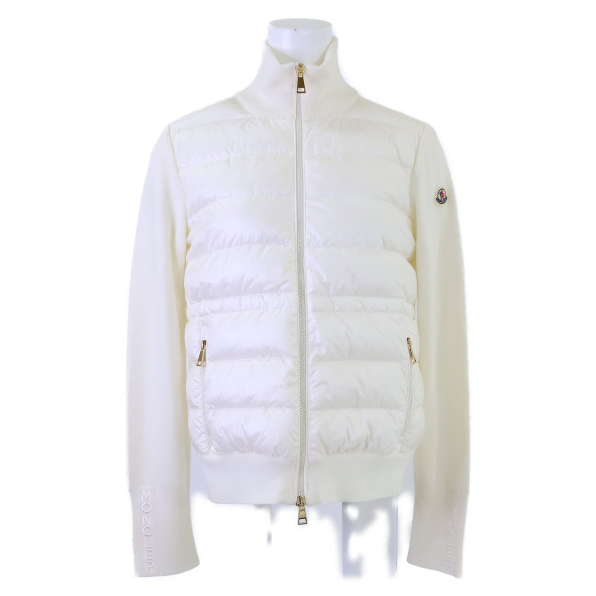 MONCLER モンクレール 美品 25年製 ダウン切替ニットカーディガン/ニット切替ダウンジャケット ジャケット